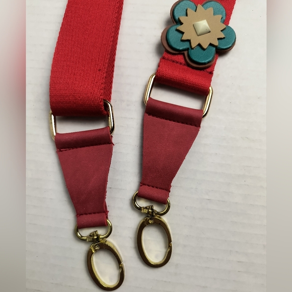 Replacement The Shoulder Bag Strap Red Multi Floral - Picture 4 of 8